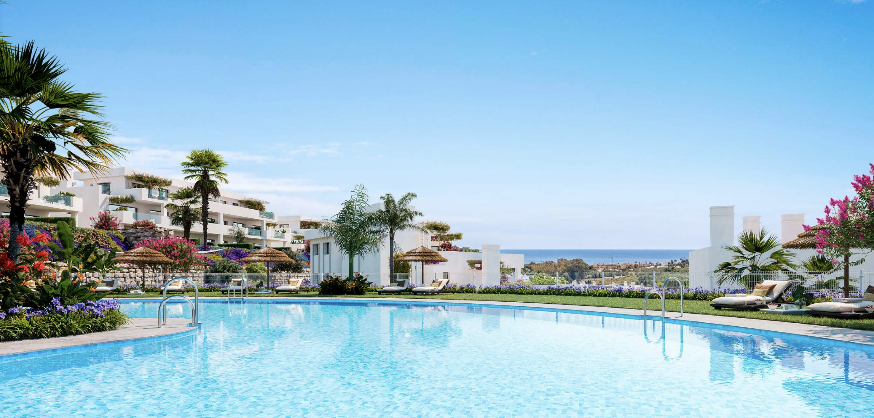 Neubau- Standing-Casares Golf-Costa del Sol-Spanien-Sunimmo Riviera Apartment for sale