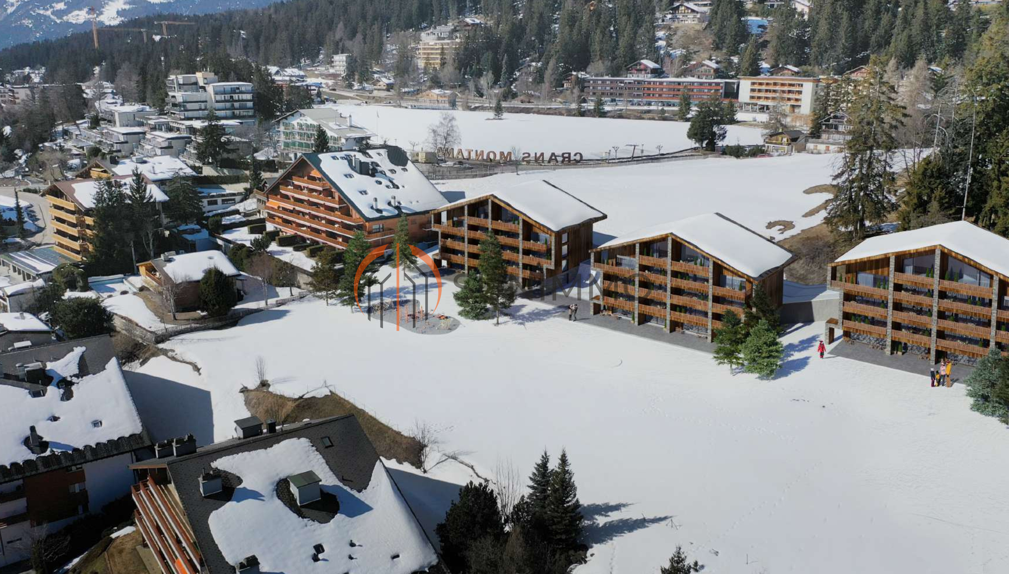 TOPAZE - Development for sale in the centre of Crans-Montana!